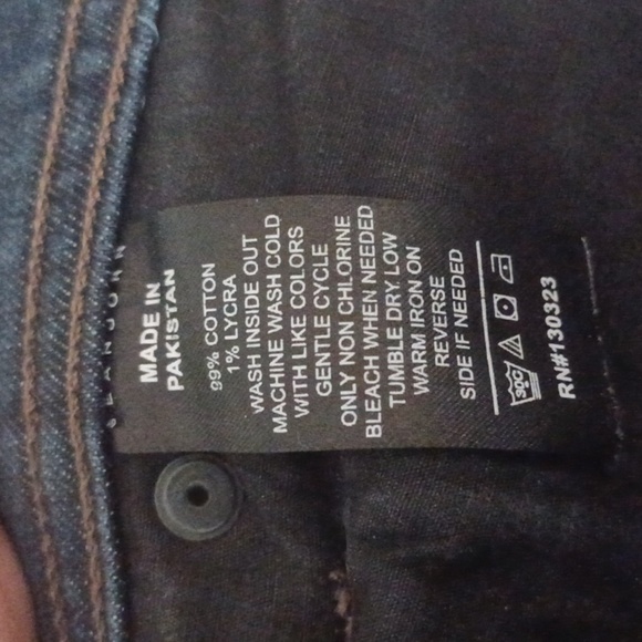 SEAN JEAN Dark Blue Denim Jeans, 38W / 32L - Picture 9 of 10